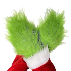 Grön julmonster plyschhandskar vuxna barn julfest The Grinch Cosplay Kostymrekvisita [DB]> Tillbehör