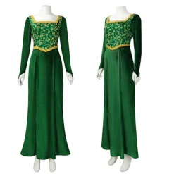 Grön Prinsessan Fiona Kostymklänning för Vuxen Halloween & Cosplay[JUN] 3XL> Dräkter
