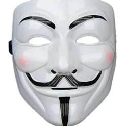 Guy Fawkes V för Vendetta Mask - Anonym Halloweenkostym [JUN]><noscript><img width=