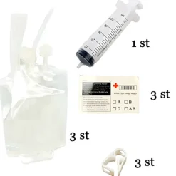 Otego Halloween - 3 pack Blodpåse som rekvisita - Dryckespåsar> Tillbehör