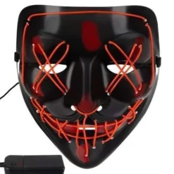 Otego Halloween - Maskerad mask - LED illuminated - Cosplay Halloween> Masker