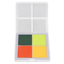 Halloween Ansikte Kroppsmålningspalett 4 Färger Matt Smink för Barn Vuxna Cosplay Party 40g><noscript><img width=