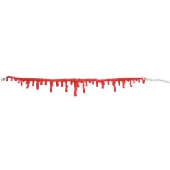 Maskeradjätten.se Halloween bloddroppande halsband blodvampyr vampyrhalsband one size> Dräkter