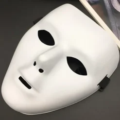 Halloween Cool PVC Kamen Rider Ghost Dans Hip Hop Mask Vit N A4><noscript><img width=