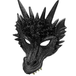 Halloween Cosplay Full Mask Vuxen Fest Rekvisita 3d Drake Mask Black> Masker