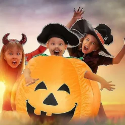 Halloween Cosplay Pumpa Uppblåsbar Kostym Vuxna Halloweenfest Scenframträdande Från><noscript><img width=