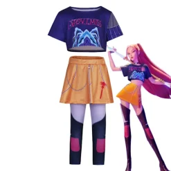 Halloween Demon Slayer Cosplay Kostym | K-Demon Slayer Mira Zoi Rumy Anime Outfit Familj Par Cosplay 120><noscript><img width=