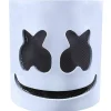 Halloween DJ Marshmello Mask Helmkostym för Fest - WELLNGS> Masker