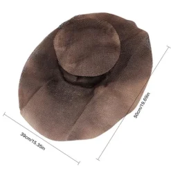 Halloween Fågelskrämma Huvudskydd Handskar Hatt Kostym Maskerad Party Cosplay><noscript><img width=