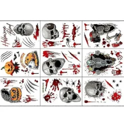 BraVärde Halloween Fönsterdekorationer, söta Halloween Fönsterdekorationer För Fönster-lingling}> Smink