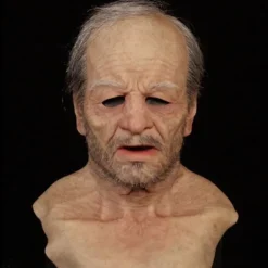 Halloween Gammal Man Latex Mask Cosplay Party Helmask Huvudbonad SQBB_max><noscript><img width=