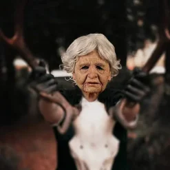 Halloween Gammal Mans Mask, Den Äldre Gammal Mans Huvudbonad Realistisk Silikon Maskerad Helhuvud Knepiga Rekvisita, Halloween Huvudbonad Äkta Mänsklig Skräckperuk Par | Fyndiq><noscript><img width=