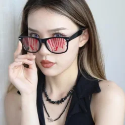 Halloween Glasögon Nyhet Halloween Party Roliga Halloween Party Glasögon Ram för Halloween Kostym Party Favörer><noscript><img width=