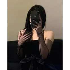 J-star Halloween Gothic Long Nails Cosplay Handskar Rolig Holiday Witch Cosplay><noscript><img width=