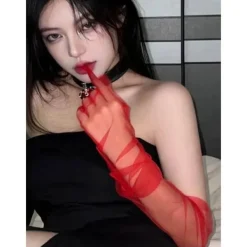 J-star Halloween Gothic Long Nails Cosplay Handskar Rolig Holiday Witch Cosplay><noscript><img width=