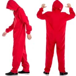 Halloween Herr Salvador Dali Jumpsuit Cosplay Kostym Money Heist Kläder L> Dräkter