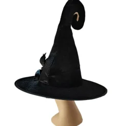 Halloween Häxhatt Cosplay Trollkarl Hatt Häxhatt Kvinnor Män Unisex Häxa Cosplay Kostym Hatt Party Mössa Festival Huvudbonad><noscript><img width=