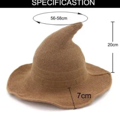 Halloween Häxhatt Fårskinn - Perfekt><noscript><img width=