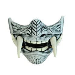 FMYSJ Halloween Japansk Prajna Djävulsmask Hannya Noh Kabuki Demon Oni Samurai Ny (FMY)> Masker
