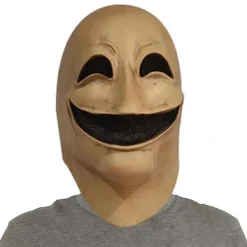 Halloween Jul Leende Djävul Latex Mask Maskerad Halloween Karneval Realistisk Vuxen Huvud Mask Fest Fancy Dress Up Kostym Cosplay Rekvisita> Masker
