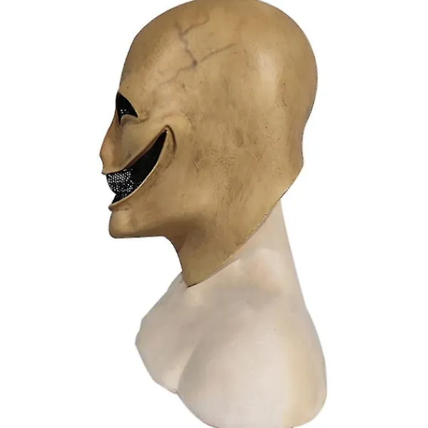 Halloween Jul Leende Djävul Latex Mask Maskerad Halloween Karneval Realistisk Vuxen Huvud Mask Fest Fancy Dress Up Kostym Cosplay Rekvisita> Masker