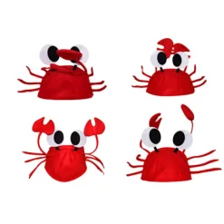 unbranded Halloween jul söt röd hummer krabba Hatt Vuxen fancy party kostym cap present><noscript><img width=