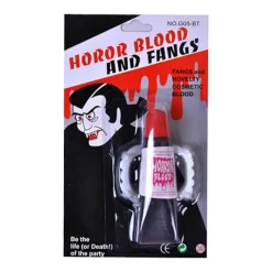 Halloween Konstgjort Plasma Läskigt Kräkblod Spoof Leksak 15ml> Smink