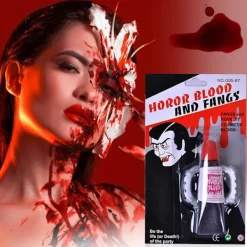 Halloween Konstgjort Plasma Läskigt Kräkblod Spoof Leksak 15ml><noscript><img width=