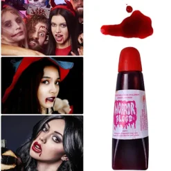 Halloween Konstgjort Plasma Läskigt Kräkblod Spoof Leksak 15ml><noscript><img width=