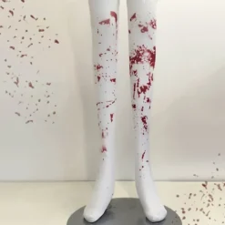 JIUSAIRUI Halloween Kostym Fest Maskerad Kläder Blodiga strumpor 70cm><noscript><img width=