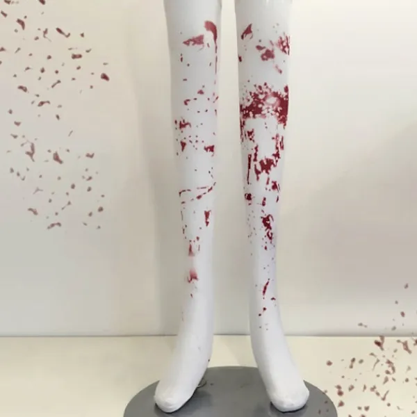 JIUSAIRUI Halloween Kostym Fest Maskerad Kläder Blodiga strumpor 70cm> Tillbehör
