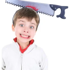AcserGery Halloween Kostym Pannband, Läskigt Kniv Pannband Tillbehör Hemsk Rolig Fotorekvisita för Halloween Fest Favörer><noscript><img width=