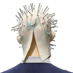 Halloween kreativ Hellraiser-mask, skräckspöke, huvudöverdrag, nagelmask (FMY) Bildfärg-XA One size> Masker