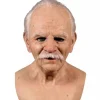 Halloween Latex Full Mask, Gammal Man Mask Realistisk Människohuvud Mask, Gammal Man Ansiktsöverdrag, För Maskerad Silikon Halloween Mask> Masker