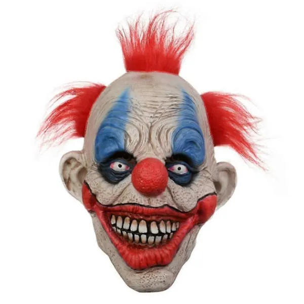 Halloween Läskig Clown Ansiktsmask Latex Ansiktsmask För Halloweenfest Cosplay Kostym Utklädningsrekvisita Bar Dekorationer> Masker