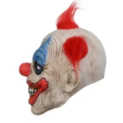 Halloween Läskig Clown Ansiktsmask Latex Ansiktsmask För Halloweenfest Cosplay Kostym Utklädningsrekvisita Bar Dekorationer><noscript><img width=