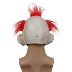 Halloween Läskig Clown Ansiktsmask Latex Ansiktsmask För Halloweenfest Cosplay Kostym Utklädningsrekvisita Bar Dekorationer><noscript><img width=