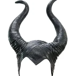Halloween Maleficent Horn Diadem Cosplay Svart, Ond Maleficent Huvudbonad Ornament, för Kvinna/man> Huvudbonader