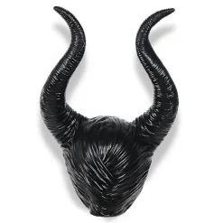 Halloween Maleficent Horn Diadem Cosplay Svart, Ond Maleficent Huvudbonad Ornament, för Kvinna/man><noscript><img width=