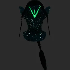 Halloween mask latex huvudbonader lysande samma Avatar> Masker