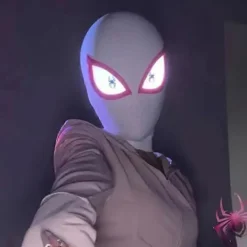 Halloween Mask Långt Hemifrån Into Spider-Verse Gwen Stacy Mask Leksaker Rekvisita><noscript><img width=