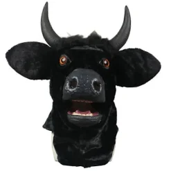 Halloween Mask Realistisk Munrörelse Ko - Läskig Rörlig Tjur Pälsdräkt Djurhuvud Gummi Latex Mask - Utklädningsfest Cosplay> Masker