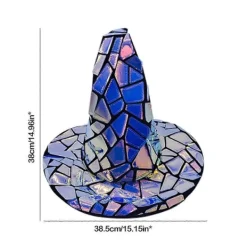 Halloween Party Dekorationer - Häxhattar & Plommonstop - 12-pack><noscript><img width=