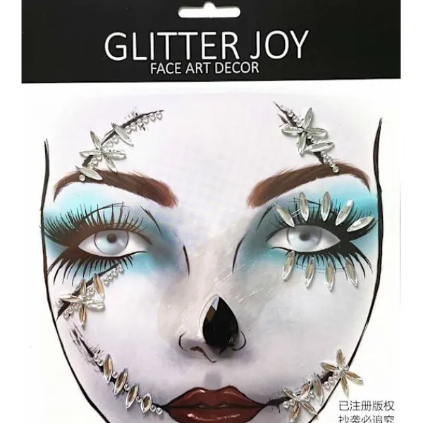 KOOLYOU Halloween Party Makeup 1 läskiga sminkprydnader> Smink