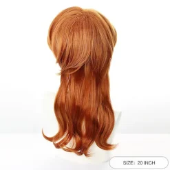 Halloween Peruk Bungou Stray Dogs Cosplay Nakahara Chuuya Peruk Anime Män 20 Tum Hår Julparty Värmebeständiga Syntetiska Peruker + Gratis Mössa><noscript><img width=