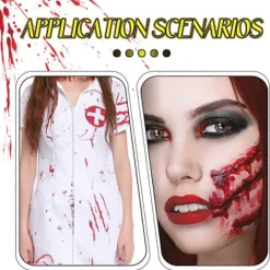 Halloween plasmaström> Smink