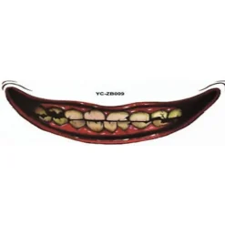 Halloween Prank Makeup Temporary Tattoo 9> Smink