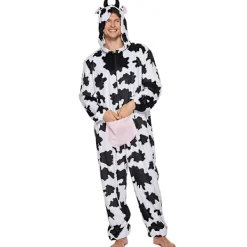 Halloween Pyjaas Vuxen Cow Down Kläder Mjölk Spela Kosty Cosplay Kosty M m> Dräkter