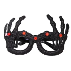 Halloween Roliga Glasögon Festdekoration Skalle Hand Bat Glasögonram> Tillbehör
