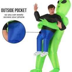 Halloween Rollspel Utomjording Uppblåsbar Kostym Rollspel - Ba Children (110-145cm)><noscript><img width=